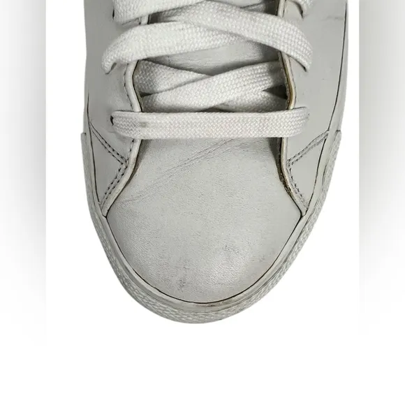 Rag And Bone Casual Sneakers White Leather Lace Up Mens Size EU 44 US 10.5