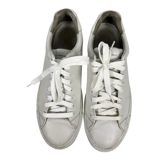 Rag And Bone Casual Sneakers White Leather Lace Up Mens Size EU 44 US 10.5