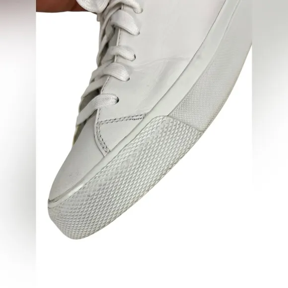 Rag And Bone Casual Sneakers White Leather Lace Up Mens Size EU 44 US 10.5