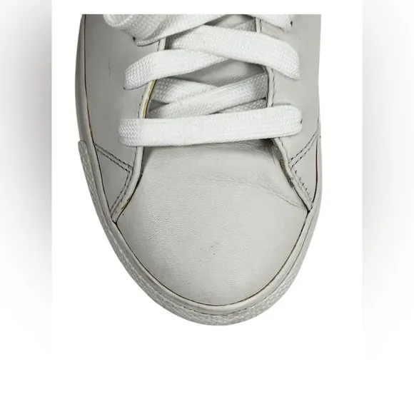 Rag And Bone Casual Sneakers White Leather Lace Up Mens Size EU 44 US 10.5