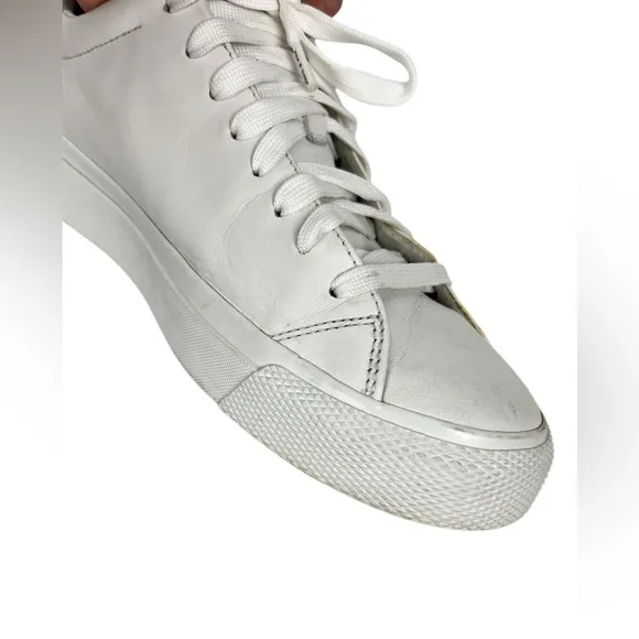 Rag And Bone Casual Sneakers White Leather Lace Up Mens Size EU 44 US 10.5