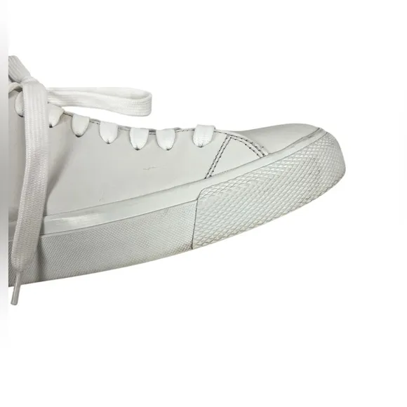 Rag And Bone Casual Sneakers White Leather Lace Up Mens Size EU 44 US 10.5