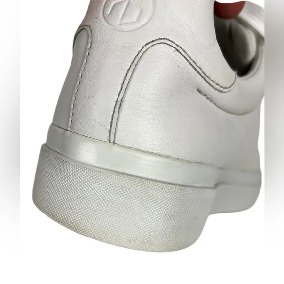 Rag And Bone Casual Sneakers White Leather Lace Up Mens Size EU 44 US 10.5