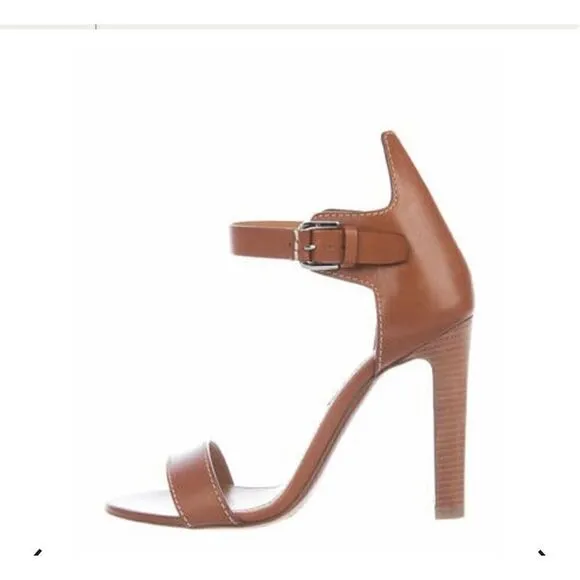 Ralph Lauren Purple Label Brown Darcia Sandals