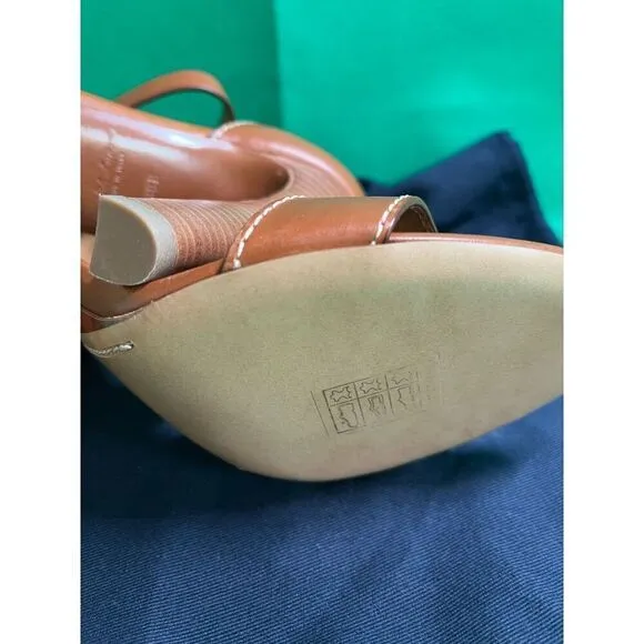 Ralph Lauren Purple Label Brown Darcia Sandals