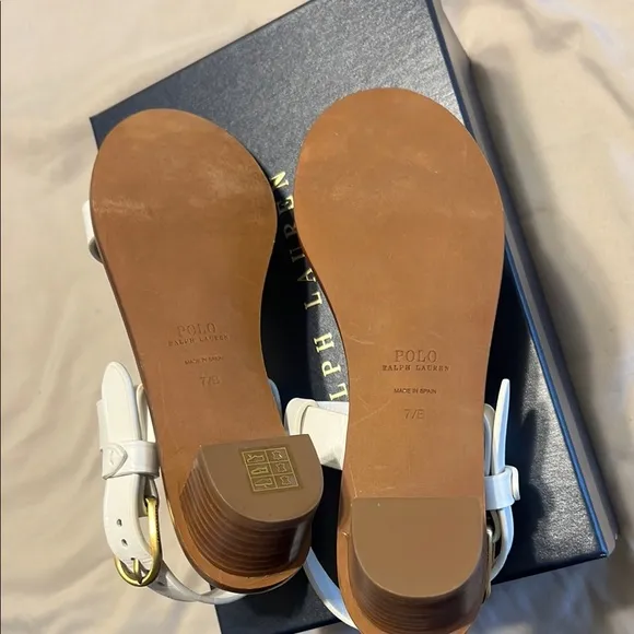Ralph Lauren White Women's Sandals NEW
