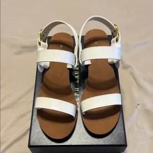 Ralph Lauren White Women's Sandals NEW