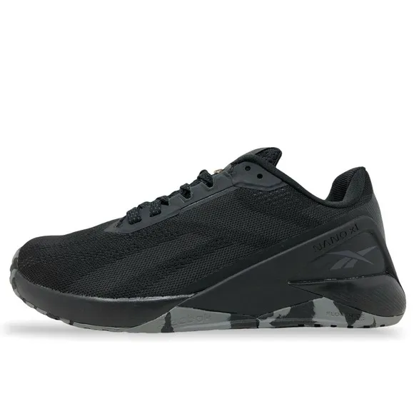 Reebok Nano X1 Mens Training/CrossFit Shoes Size 8.5 Black/Grey GX6081 (NEW)