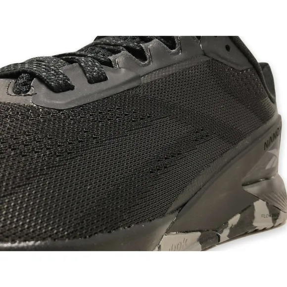 Reebok Nano X1 Mens Training/CrossFit Shoes Size 8.5 Black/Grey GX6081 (NEW)