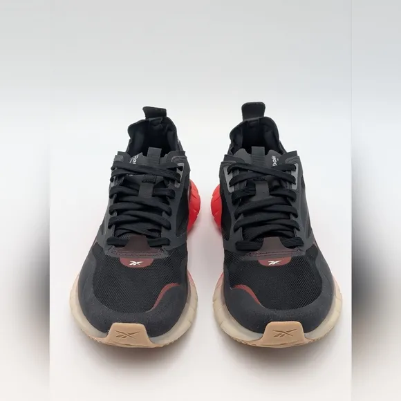 Reebok Zig Kinetica Horizon Womens 9.5 Black Training Shoes Athletic