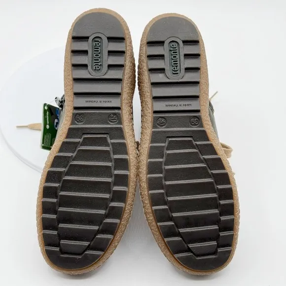 Remonte LIV 79 Tex Mid Top Boot Sneaker Size US 8, EU 39 Women Kakao New Box