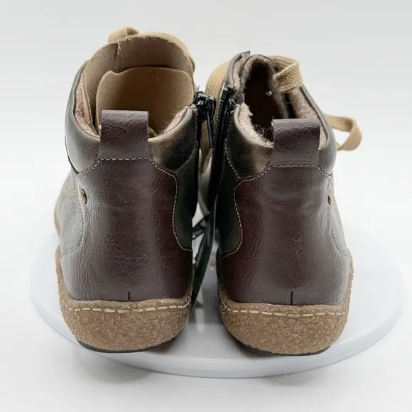 Remonte LIV 79 Tex Mid Top Boot Sneaker Size US 8, EU 39 Women Kakao New Box