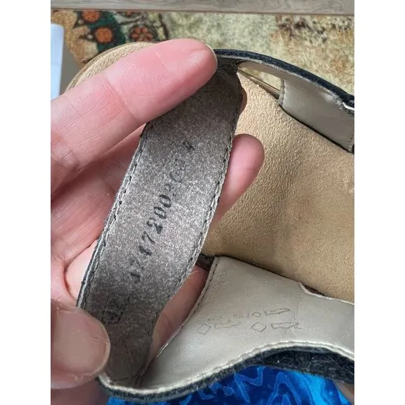 Rieker Regina Women's Adjustable ,Round Buckle Comfort Sandals Sz 42 /US 10