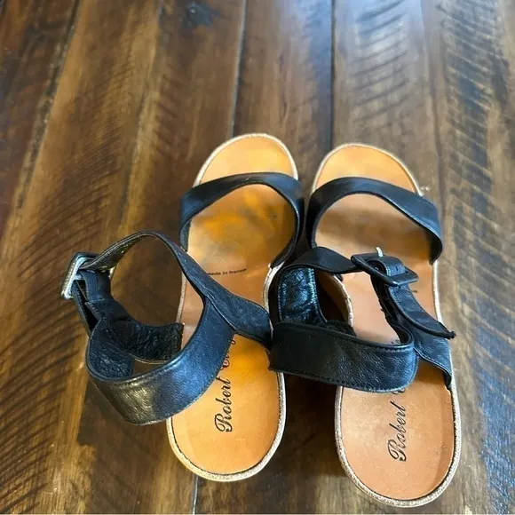 ROBERT CLERGERIE Leather Sandals Size 5.5