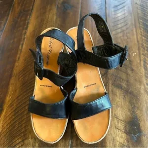 ROBERT CLERGERIE Leather Sandals Size 5.5