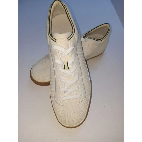 Rothy's‎ Size 9 The Lace Up Sneaker in Vanilla Off-White