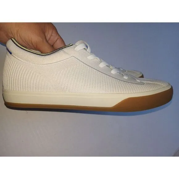 Rothy's‎ Size 9 The Lace Up Sneaker in Vanilla Off-White