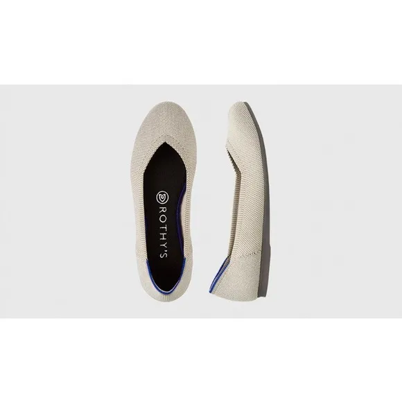 Rothy's The Flat Comfortable Slip On Round Toe Shoes Sandal Size 8.5 NWOB
