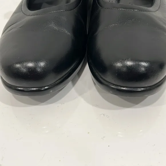 SAS Maria Mary Jane Leather upper Shoes in Black Size 10  M Made in the USA