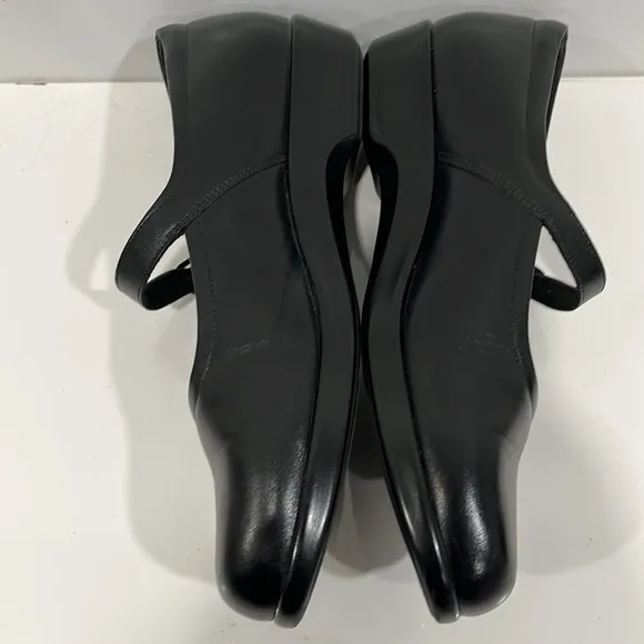 SAS Maria Mary Jane Leather upper Shoes in Black Size 10  M Made in the USA