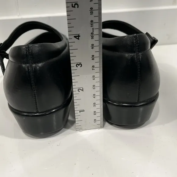 SAS Maria Mary Jane Leather upper Shoes in Black Size 10  M Made in the USA