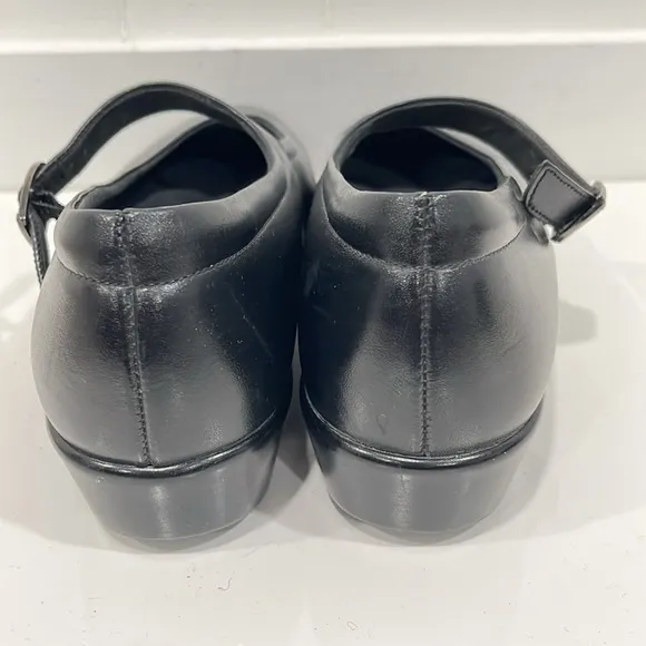 SAS Maria Mary Jane Leather upper Shoes in Black Size 10  M Made in the USA