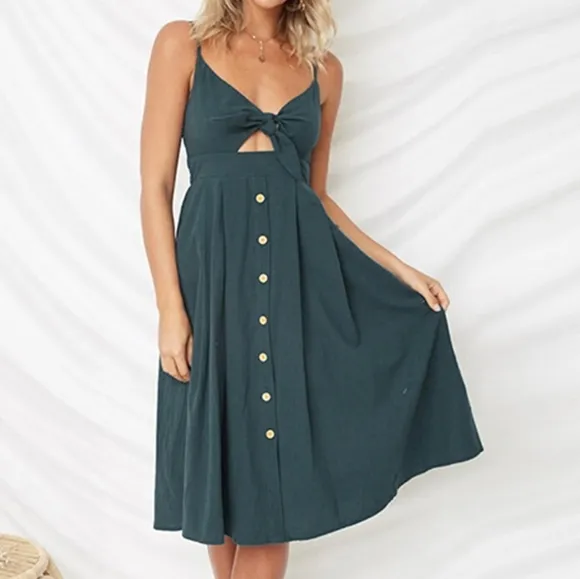 Sassy Sweetheart Smock Dress - French