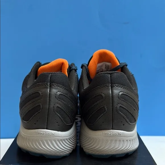 Saucony Black and Orange Running Shoes