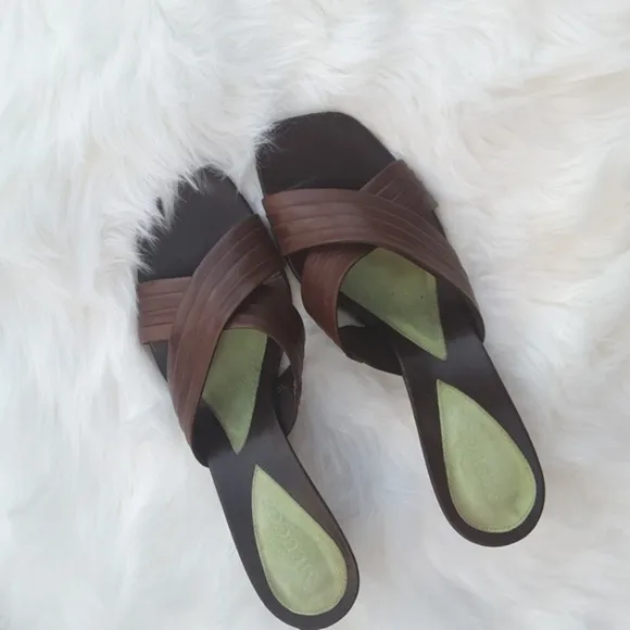 Sesto Meucci brown Sandals sz 9.5m