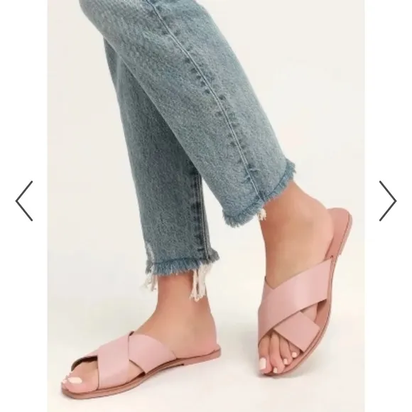 Seychelles Total Relaxation Leather Slide Sandals