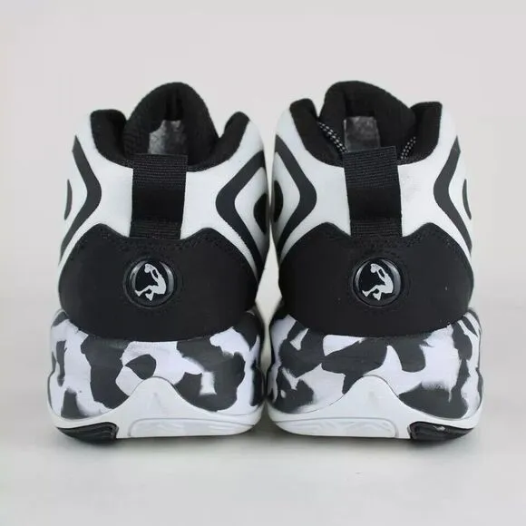 SHAQ Men's‎ Apex S24 Basketball Camo Print Shoes Size 11.5 Black/White AQ95016M