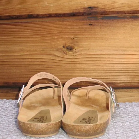Silver Gold Comfort Sandals