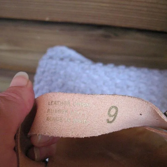 Silver Gold Comfort Sandals