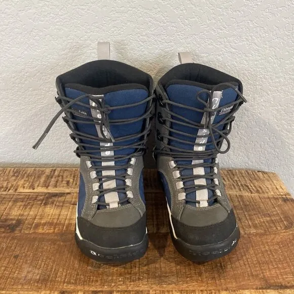 Sims Turbo Men's Snowboard Boots Blue Lace Up Stitched - Size 7 US 40 EUR