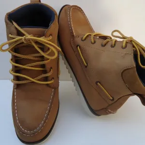 SIZE 4 M. SPERRY Top-Sider Razor leather boot boys.