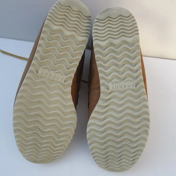 SIZE 4 M. SPERRY Top-Sider Razor leather boot boys.