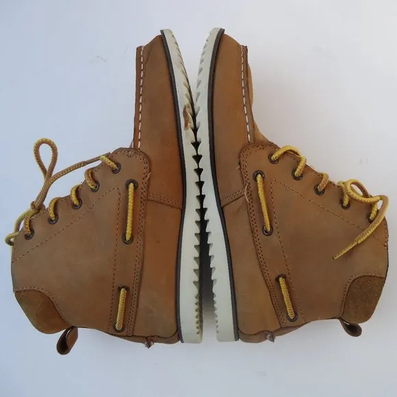 SIZE 4 M. SPERRY Top-Sider Razor leather boot boys.