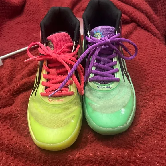 Size 6 - PUMA MB.02 x Rick and Morty Mid Adventures.