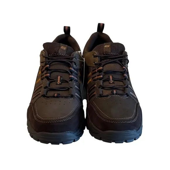 Skechers Men's Trexman Gurman Sneaker Suede Mess Memory Foam Brown Size 12W NWB