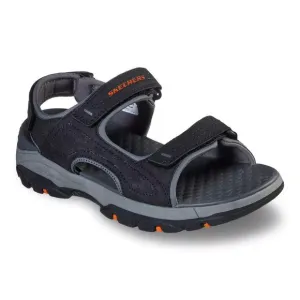 Skechers® Relaxed Fit Tresmen Garo Men's size 13 Sandals Black Vegan NEW in Box