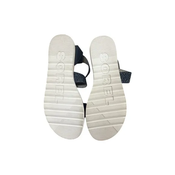 Sorel Ella II blue sandal size 7