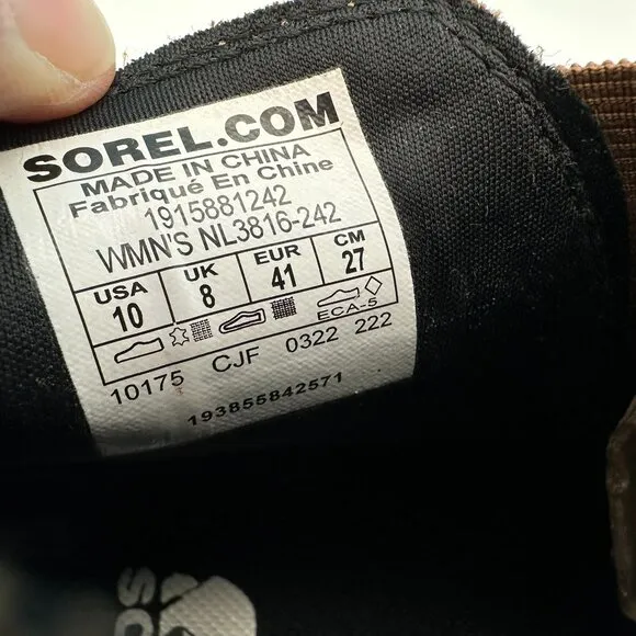 Sorel Women's Evie Ankle Pull On Bootie, Size 10, Cognac Brown