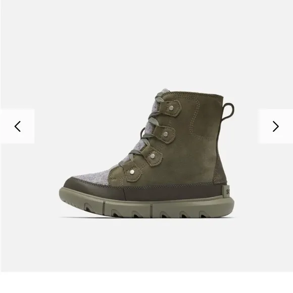 Sorel Women’s  Green and Gray Boots
