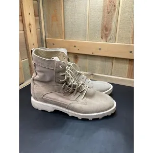 Sorel Women's OTM Caribou Booth Boots Size 9.5 Sand Beige Rugged Sole