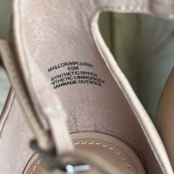 Steve Madden Women's Nude Wedge Sandals