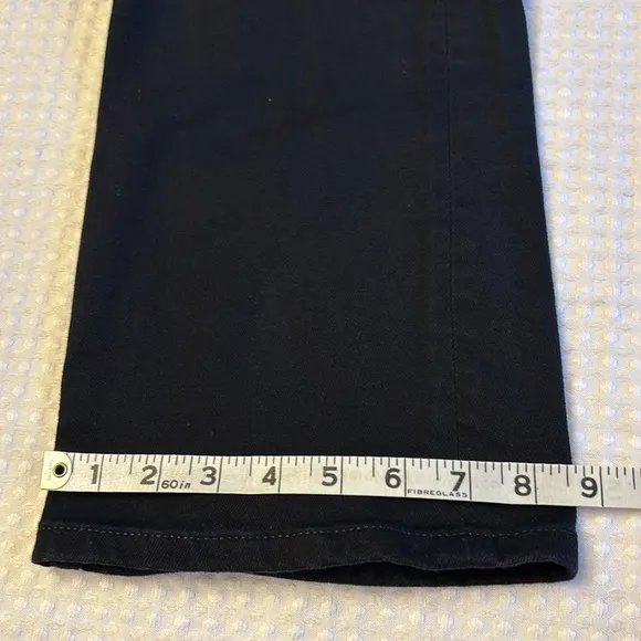 STOCKHOLM ATELIER &amp; Other Stories ANTHROPOLOGIE 10 Black Wide Crop Ankle Jeans