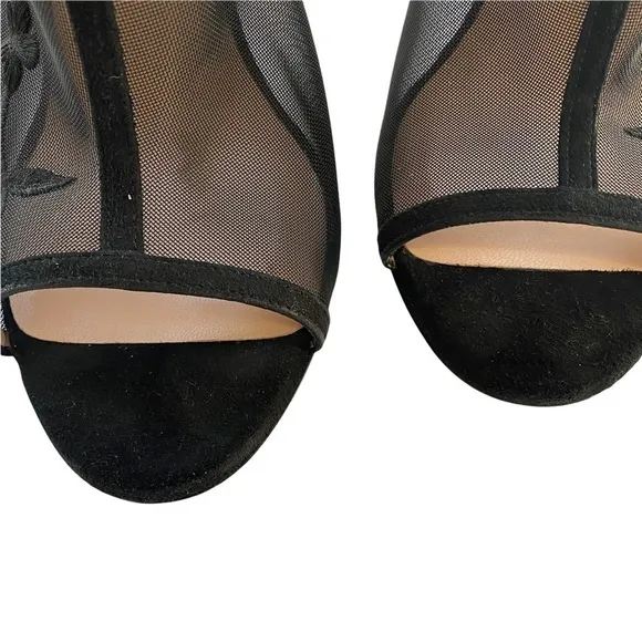 Stuart Weitzman Vianca Floral Mesh Mule NIB and Dust Bag