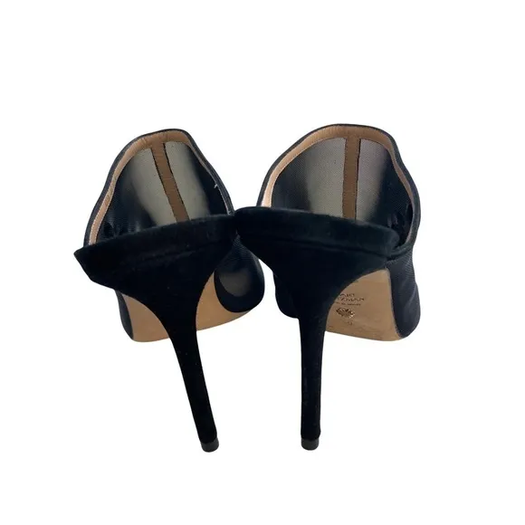 Stuart Weitzman Vianca Floral Mesh Mule NIB and Dust Bag