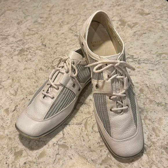 Stuart Weitzman~Women’s Genuine Leather~Breathable Mesh~Shoes~Made in Spain~BR