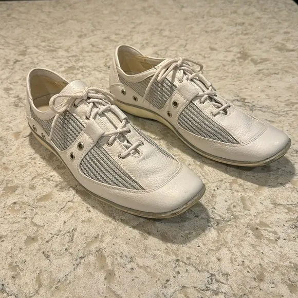 Stuart Weitzman~Women’s Genuine Leather~Breathable Mesh~Shoes~Made in Spain~BR